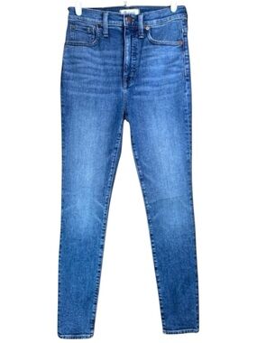 Madewell 11” High Rise Skinny Jeans Stretch Denim Size 27 Everyday Essential